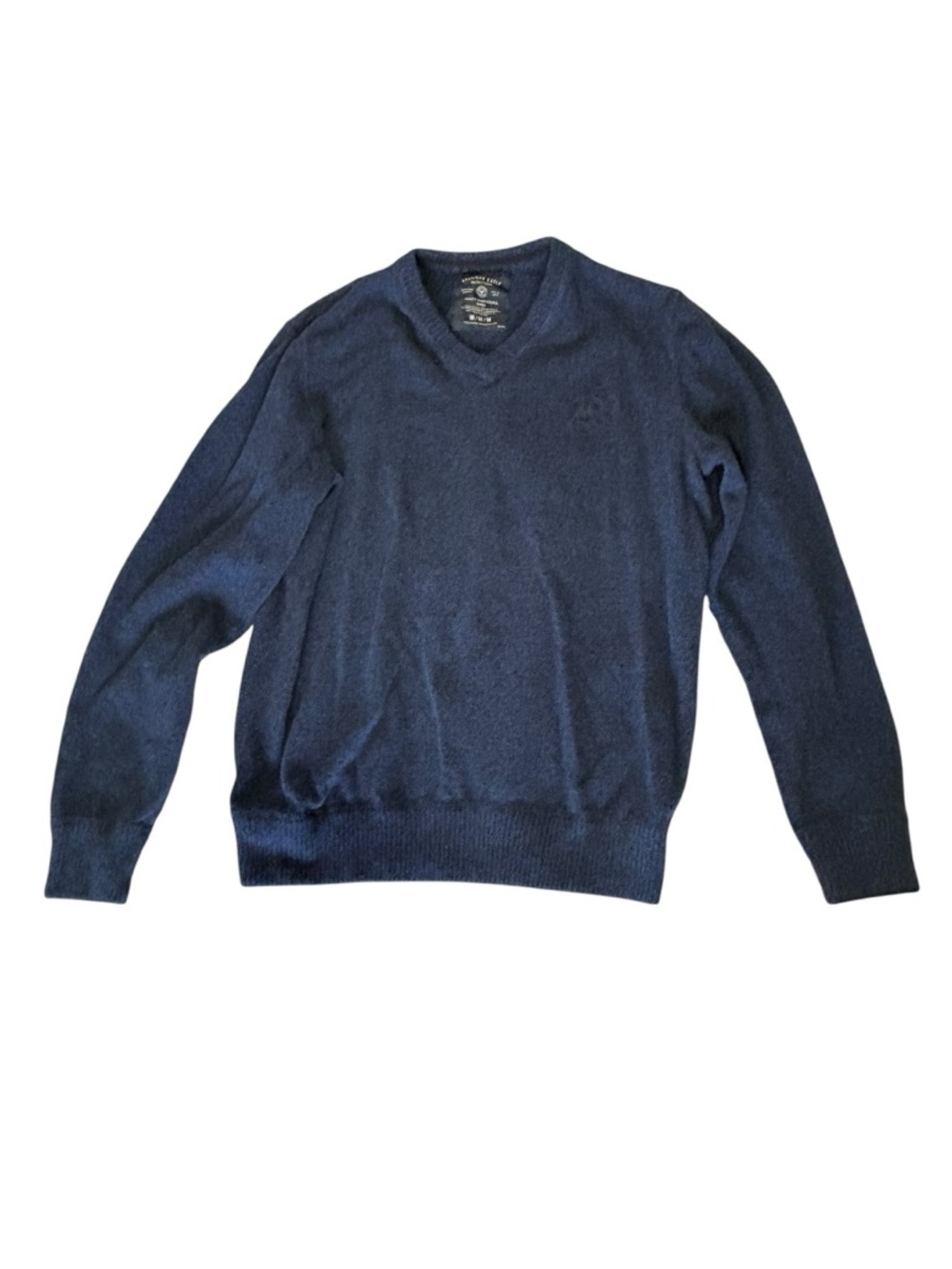 American Eagle Outfitters Men's Dark Blue V-Neck Sweater. Size M.